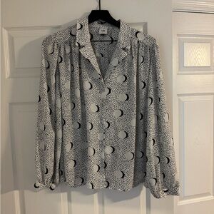 CAbi Monochrome Eclipse Blouse